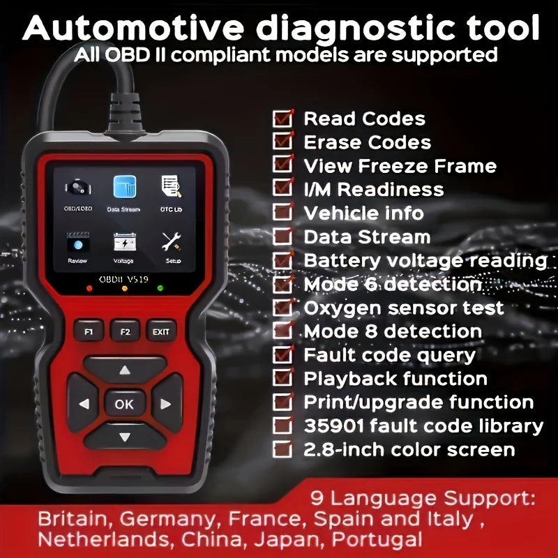 Scanner Automotivo USB para Diagnóstico